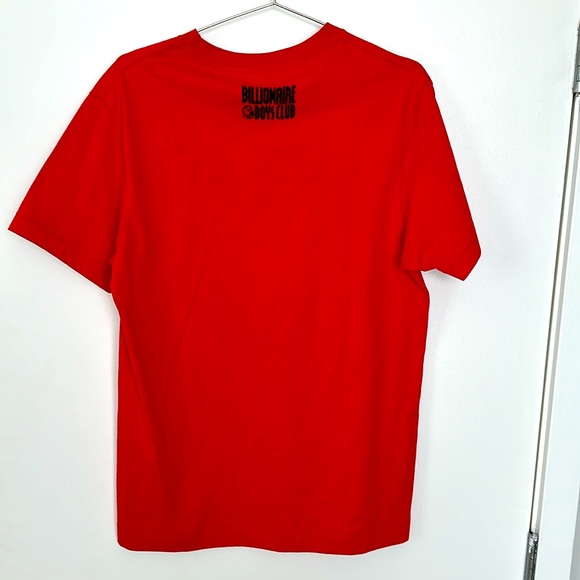Red “Billionaire Boys Club” Red Logo Tee - Picture 2 of 3